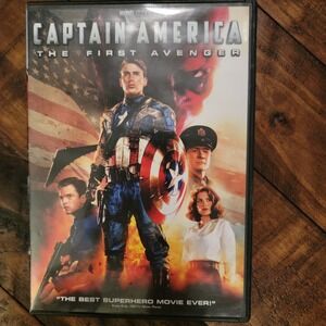 Captain America The First Avenger DVD Movie Chris Evans